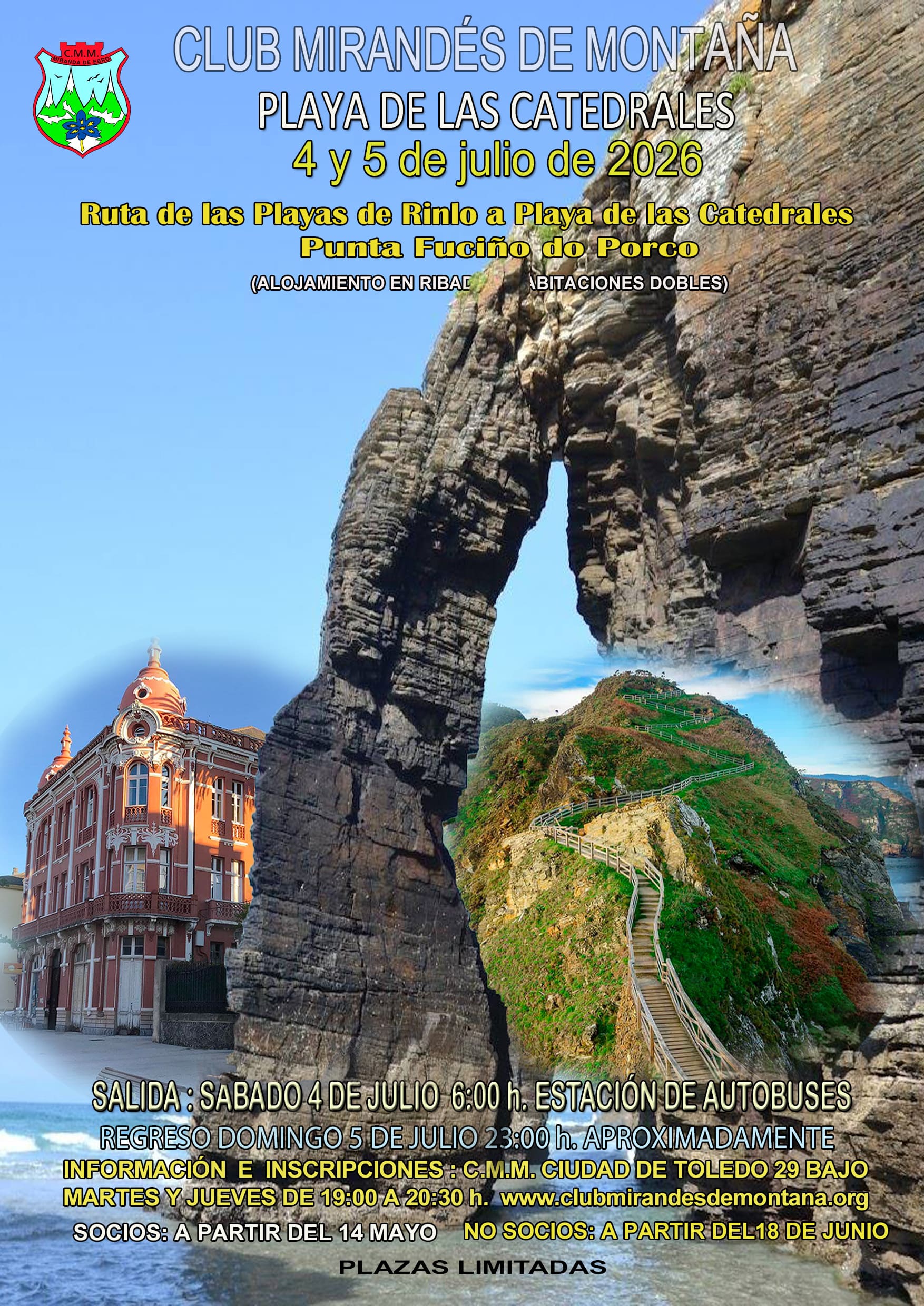 PLAYA DE LAS CATEDRALES Cartel1