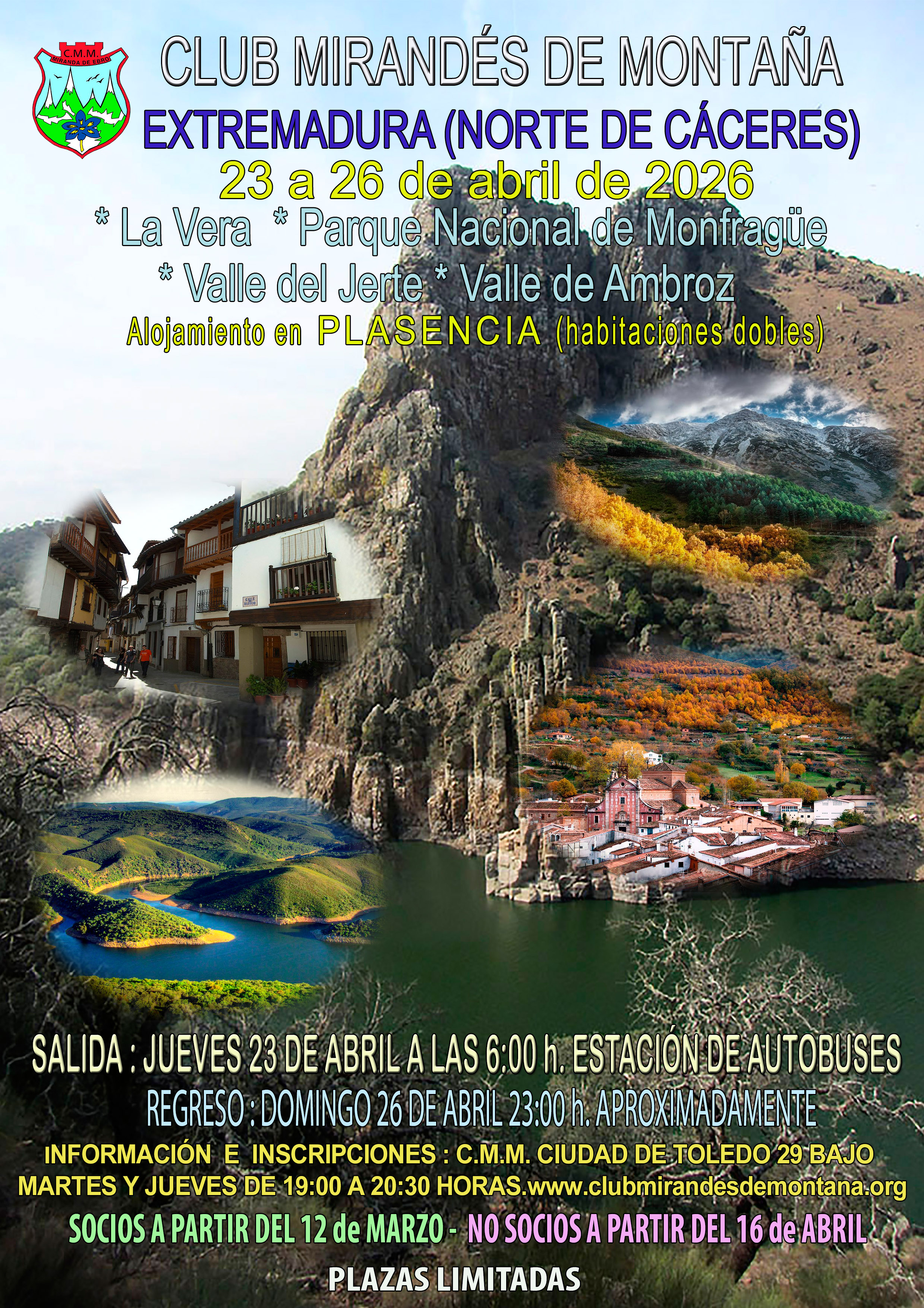 EXTREMADURA (NORTE DE CACERES) CARTEL